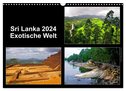 Sri Lanka 2024 ¿ Exotische Welt (Wandkalender 2024 DIN A3 quer), CALVENDO Monatskalender