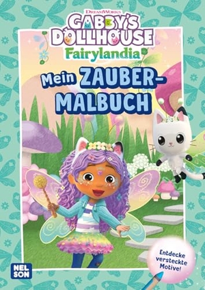 Gabby's Dollhouse: Mein Zaubermalbuch. Nelson Verlag, 2026.