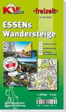 ESSENs Wandersteige, KVplan, Wanderkarte/Zollvereinsteig/Baldeneysteig/Kettwiger Panoramasteig, 1:20.000