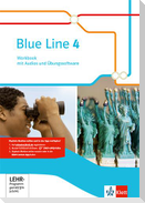 Blue Line. Workbook mit Audio-CD und Übungssoftware 8. Schuljahr. Ausgabe 2014