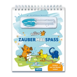 Trötsch Verlag GmbH & Co. KG (Hrsg.). Trötsch Die Maus Zaubermalspaß mit Wasserstift - Malblock mit nachfüllbarem Wassermalstift. Trötsch Verlag GmbH, 2024.