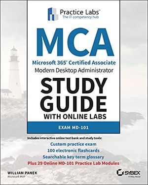 Panek, William. MCA Modern Desktop Administrator Study Guide with Online Labs - Exam MD-101. Wiley, 2020.