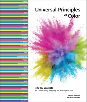 Westland, Stephen / Maggie Maggio. Universal Principles of Color - 100 Key Concepts for Understanding, Analyzing, and Working with Color. Quarto, 2023.