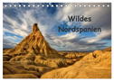Wildes Nordspanien (Tischkalender 2024 DIN A5 quer), CALVENDO Monatskalender