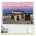 Zeit für Erholung - Insel Usedom / Geburtstagskalender (hochwertiger Premium Wandkalender 2024 DIN A2 quer), Kunstdruck in Hochglanz