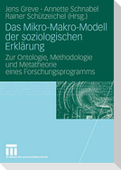 Das Mikro-Makro-Modell der soziologischen Erklärung