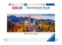 Ravensburger Puzzle 12000445 - Schloss in Bayern - 1000 Teile Puzzle für Erwachsene und Kinder ab 14 Jahren, Puzzle von Schloss Neuschwanstein im Panorama-Format