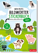Mein erstes Bildwörter-Stickerbuch - Tiere