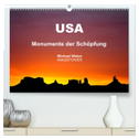 USA - Monumente der Schöpfung (hochwertiger Premium Wandkalender 2024 DIN A2 quer), Kunstdruck in Hochglanz