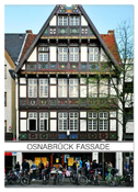 Osnabrück Fassade (Wandkalender 2024 DIN A2 hoch), CALVENDO Monatskalender