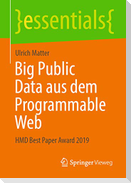 Big Public Data aus dem Programmable Web