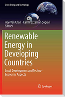 Renewable Energy in Developing Countries