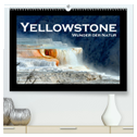 Yellowstone - Wunder der Natur (hochwertiger Premium Wandkalender 2025 DIN A2 quer), Kunstdruck in Hochglanz