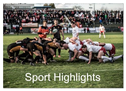 Sport Highlights (Wandkalender 2024 DIN A2 quer), CALVENDO Monatskalender