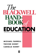 Blackwell Handbook of Education