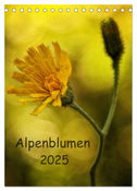 Alpenblumen 2025 (Tischkalender 2025 DIN A5 hoch), CALVENDO Monatskalender