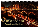 Amsterdam - Venedig des Nordens (Wandkalender 2024 DIN A3 quer), CALVENDO Monatskalender