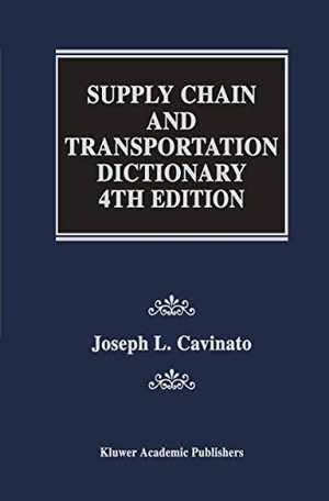 Cavinato, Joseph L.. Supply Chain and Transportati