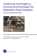 Analyzing Contingency Contracting Purchases for Operation Iraqi Freedom (Unrestricted Version)