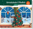 Windlicht-Adventskalender Lichterglanz