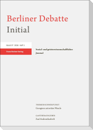 Berliner Debatte Initial 37 (2026) 1