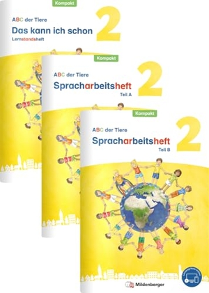 Hahn, Mareike / Kerstin Mrowka-Nienstedt. ABC der Tiere 2 Neubearbeitung - Spracharbeitsheft Kompakt. Mildenberger Verlag GmbH, 2026.