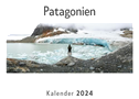 Patagonien (Wandkalender 2024, Kalender DIN A4 quer, Monatskalender im Querformat mit Kalendarium, Das perfekte Geschenk)