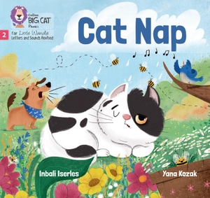 Iserles, Inbali. Cat Nap - Phase 2 Set 3. HarperCollins Publishers, 2024.
