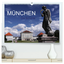 München - Die Schöne (hochwertiger Premium Wandkalender 2024 DIN A2 quer), Kunstdruck in Hochglanz