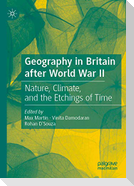 Geography in Britain after World War II