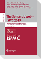 The Semantic Web ¿ ISWC 2019