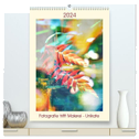 Fotografie trifft Malerei - Unikate (hochwertiger Premium Wandkalender 2024 DIN A2 hoch), Kunstdruck in Hochglanz