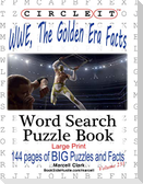 Circle It, WWE, The Golden Era Facts, Word Search, Puzzle Book