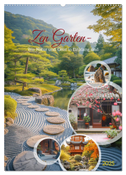 Zen Garten - Wo Natur und Geist in Einklang sind (Wandkalender 2025 DIN A2 hoch), CALVENDO Monatskalender