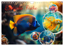 Exotische Fische (Wandkalender 2025 DIN A4 quer), CALVENDO Monatskalender