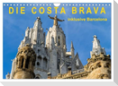 Costa Brava ¿ inklusive Barcelona (Wandkalender 2025 DIN A4 quer), CALVENDO Monatskalender
