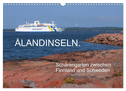 Ålandinseln. Schärengarten zwischen Finnland und Schweden (Wandkalender 2024 DIN A3 quer), CALVENDO Monatskalender