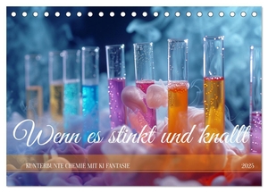 Waurick, Kerstin. Wenn es stinkt und knallt (Tischkalender 2025 DIN A5 quer), CALVENDO Monatskalender - Chemie in farbenfrohen Bildern. Calvendo, 2024.