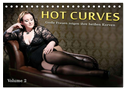 Hot Curves Volume 2 (Tischkalender 2024 DIN A5 quer), CALVENDO Monatskalender