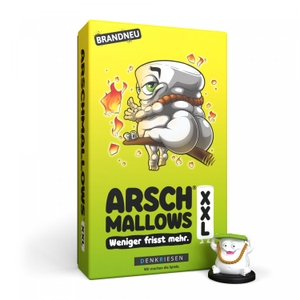 Görz, Denis / Ricardo Barreto. DENKRIESEN - ARSCHMALLOWS® XXL - "weniger frisst mehr." - weniger frisst mehr. D&R DENKRIESEN GmbH, 2024.