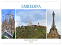 BARCELONA, Traumziel am Mittelmeer (Wandkalender 2024 DIN A2 quer), CALVENDO Monatskalender