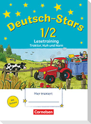 Deutsch-Stars. 1./2. Schuljahr. Lesetraining Traktor, Kuh und Korn