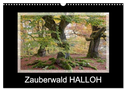 Zauberwald HALLOH (Wandkalender 2025 DIN A3 quer), CALVENDO Monatskalender