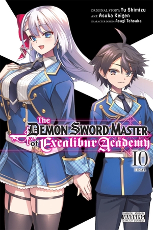 Shimizu, Yu. The Demon Sword Master of Excalibur Academy, Vol. 10 (Manga). Yen Press, 2026.