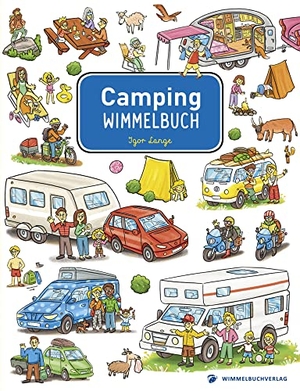 Camping Wimmelbuch Pocket - Die praktische Pocket Ausgabe für unterwegs. Adrian Wimmelbuchverlag, 2023.
