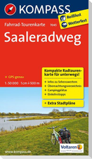 Saaleradweg - Von Münchberg nach Schönebeck (Elbe) 1 : 50 000