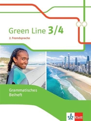 Green Line 3/4. Ausgabe 2. Fremdsprache. Grammatisches Beiheft Klasse 8. Klett Ernst /Schulbuch, 2021.