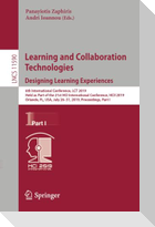 Learning and Collaboration Technologies. Designing Learning Experiences