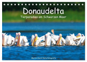 Donaudelta - Tierparadies am Schwarzen Meer (Tischkalender 2024 DIN A5 quer), CALVENDO Monatskalender
