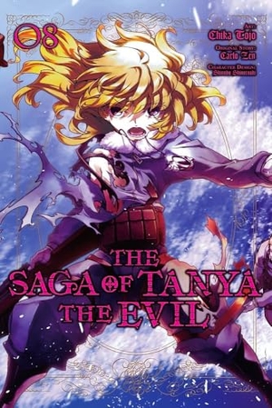 Zen, Carlo / Tojo, Chika et al. The Saga of Tanya the Evil, Vol. 8 (manga). Yen Press, 2019.